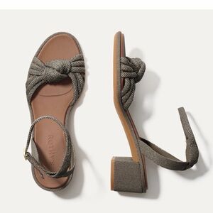 Rothy's Silver Sand “The Knot” Women's Sandals